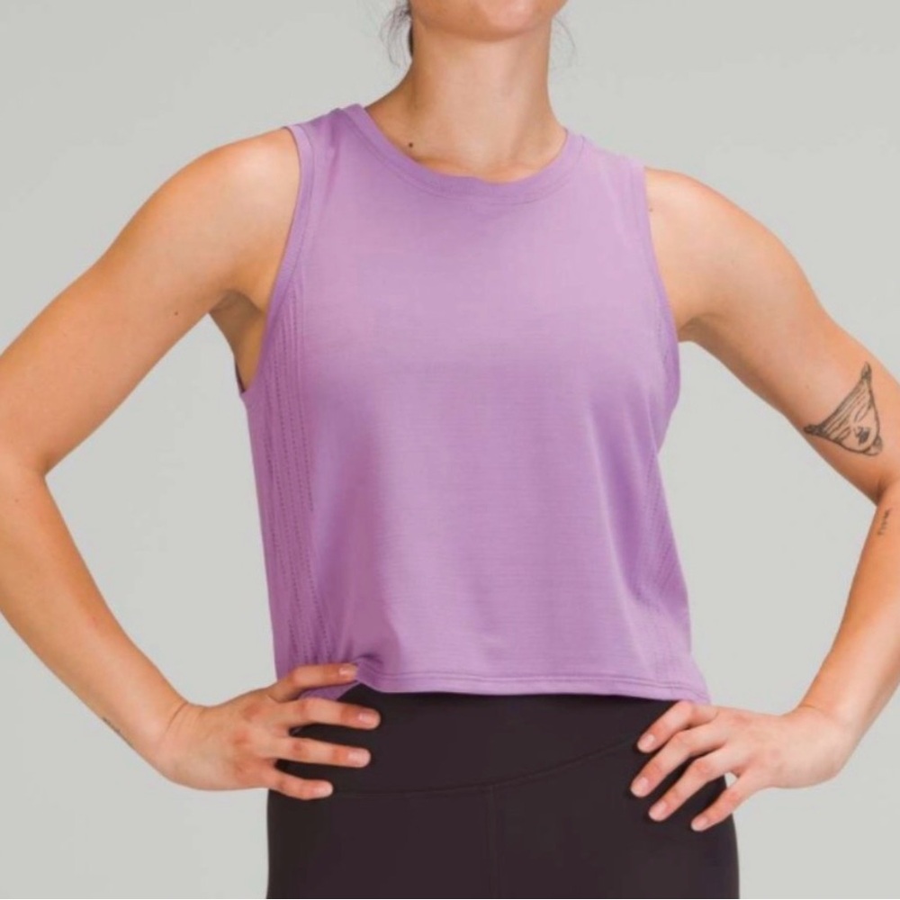 Lululemon Women's Purple Muscle Tank